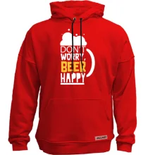 Худі без начосу Don`t Worry, Beer Happy